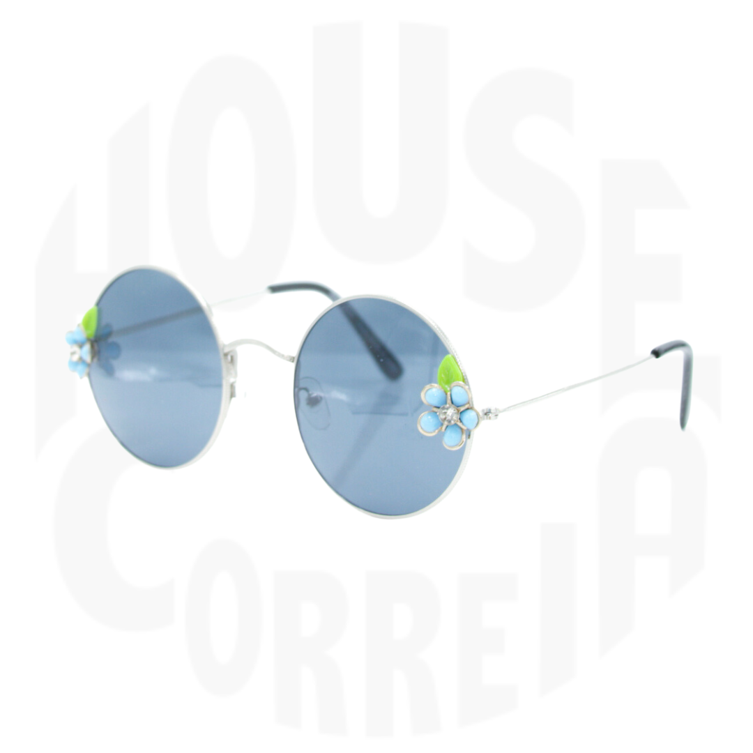 BB Blue Floral Sunglasses