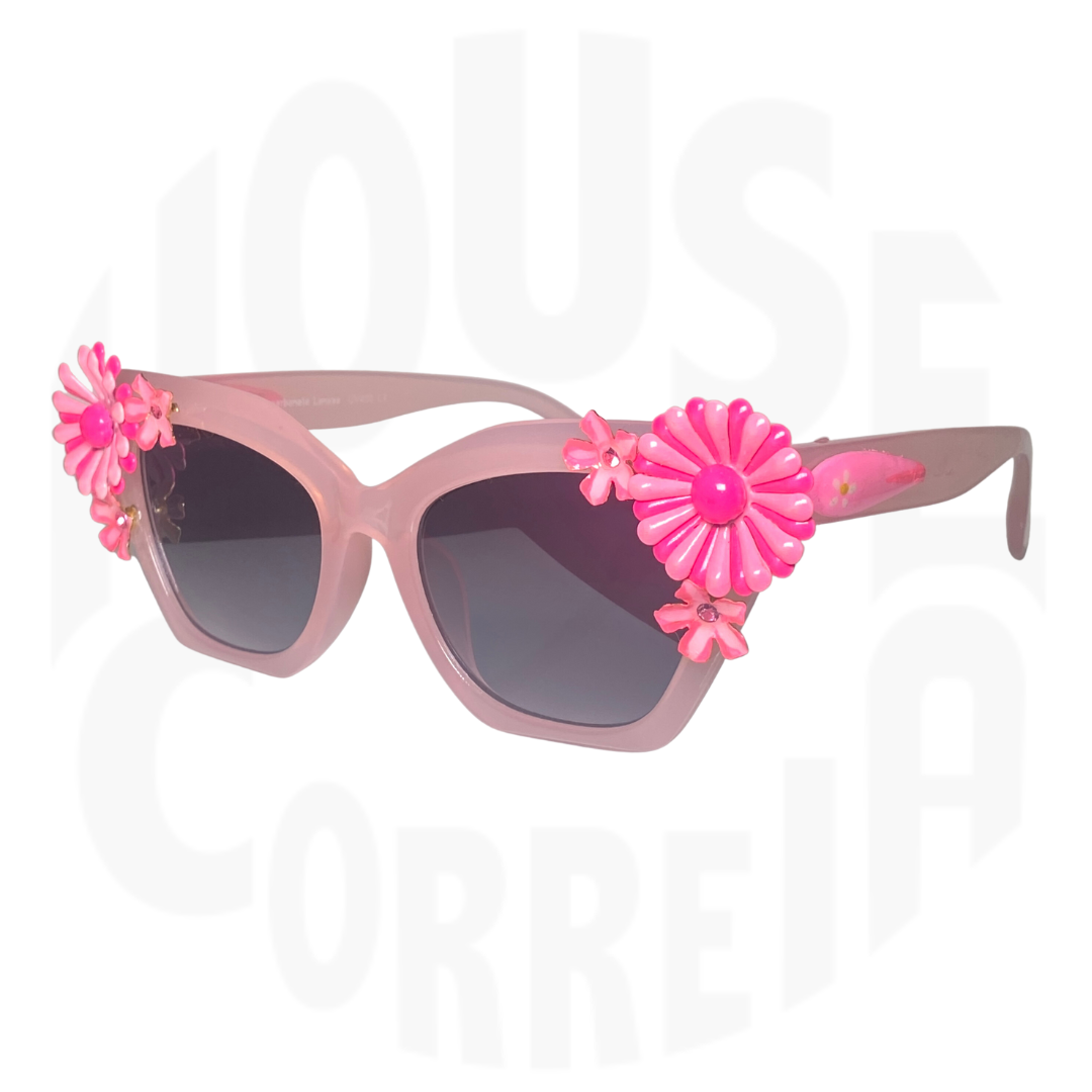 Skipper's Pink Flowers Sunglasses
