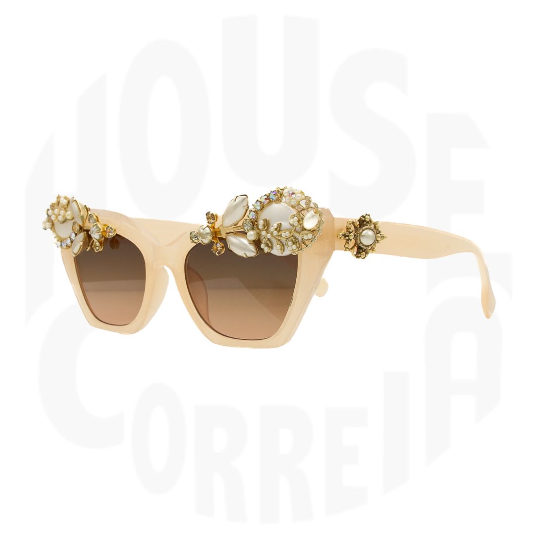 Black Tie Bridal Sunglasses