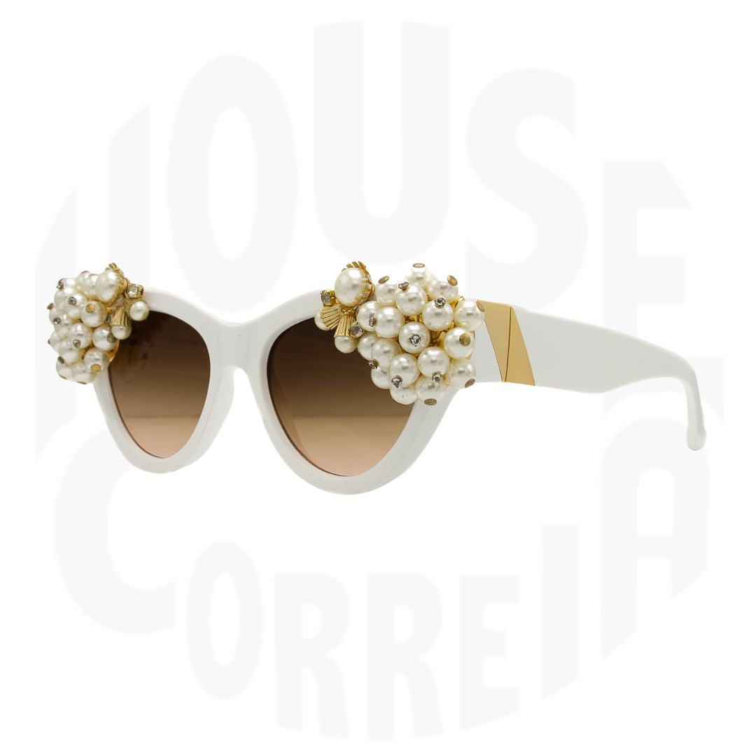 Vintage Pearl Bridal Sunglasses