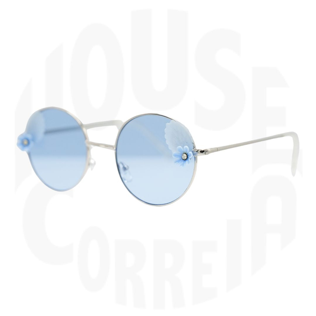 Azure Bloom Sunglasses