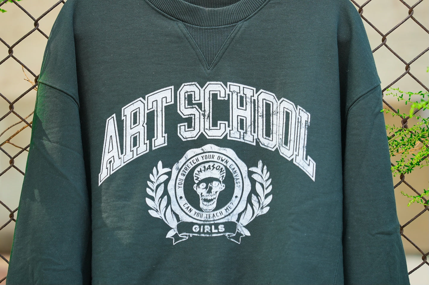 Art School Girls Sweatshirt - Hunter Green
