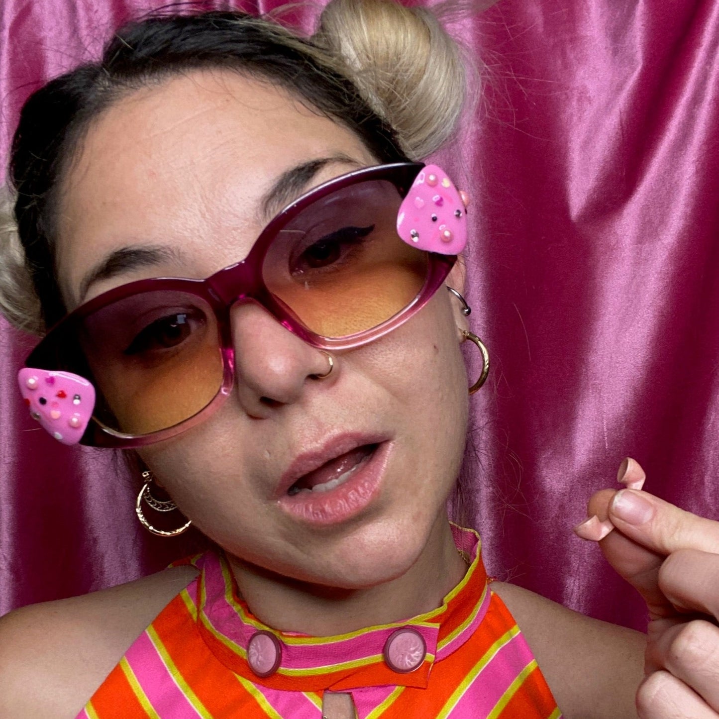 Staci's Opulent Oval Sunglasses
