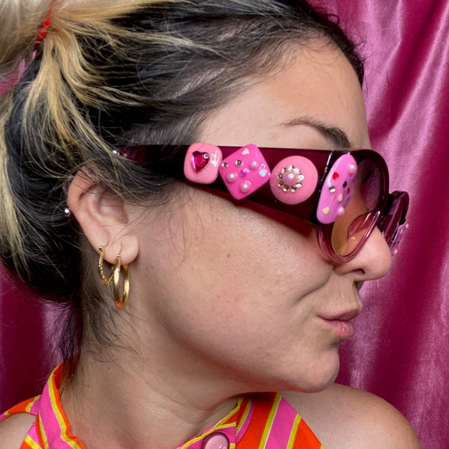 Staci's Opulent Oval Sunglasses