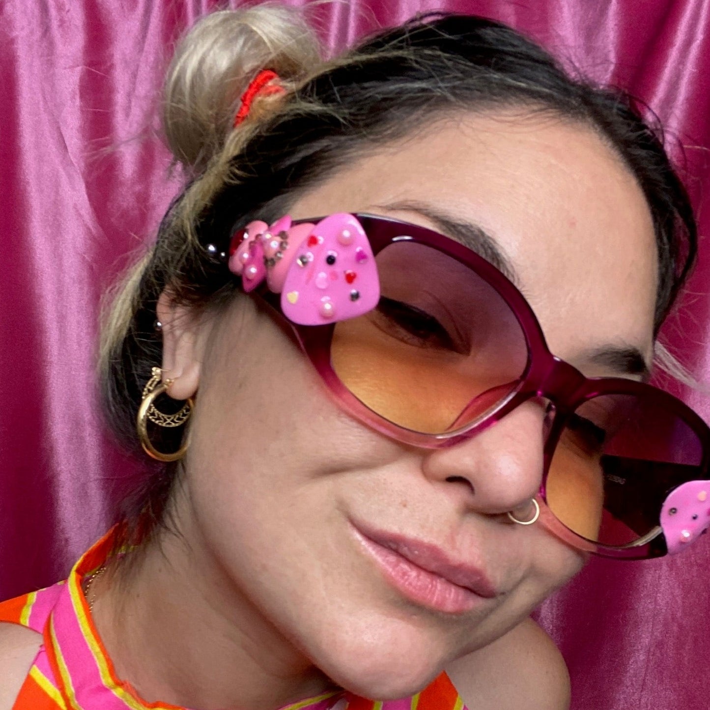 Staci's Opulent Oval Sunglasses
