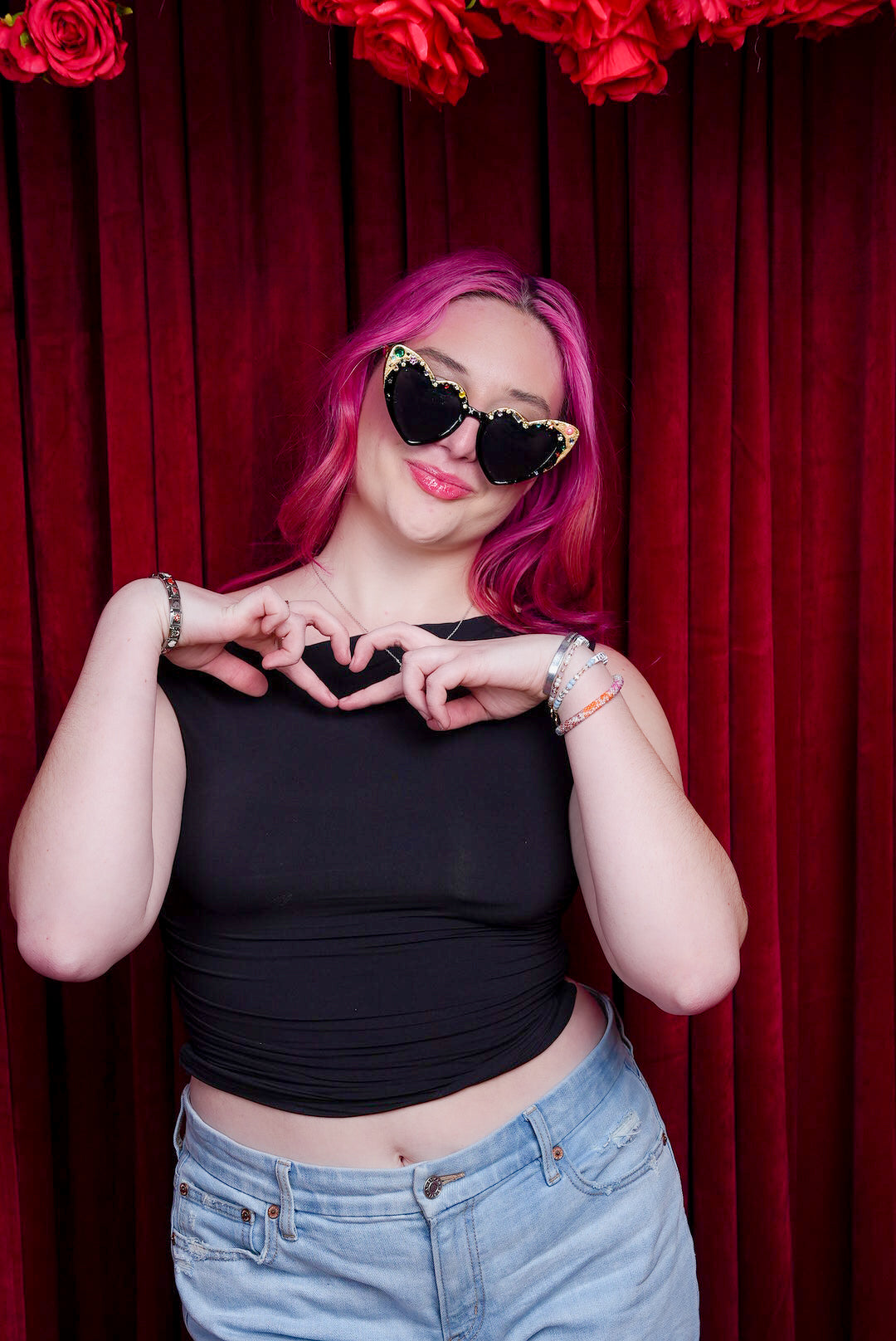 Heart of Gold Sunglasses