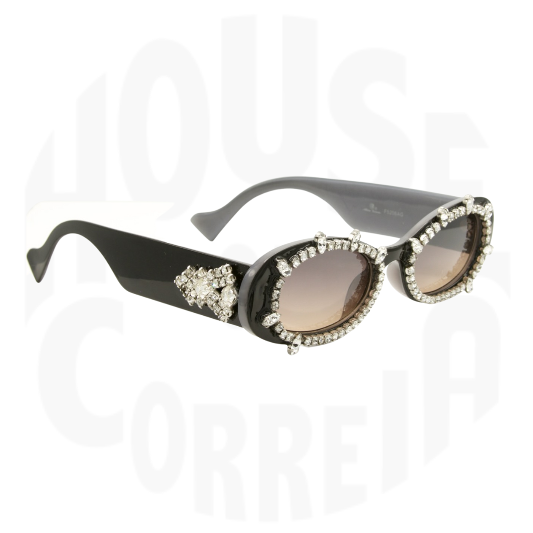 Prom Date Iced Out Sunglasses