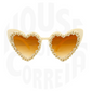 Carmela Heartshaped Sunglasses