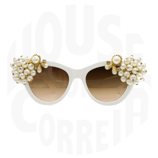 Vintage Pearl Bridal Sunglasses