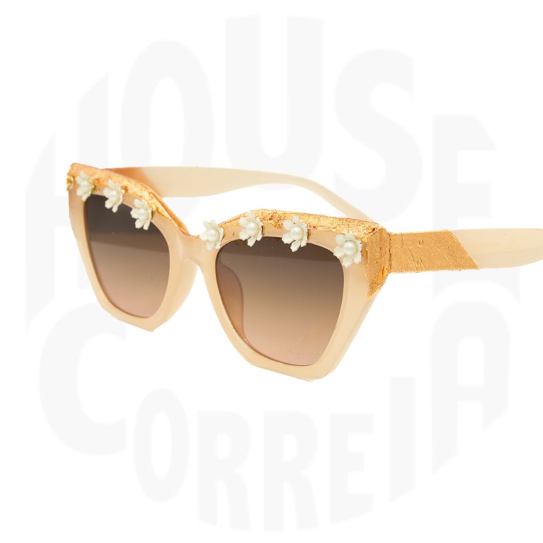 Tiny Flowers Bridal Sunglasses