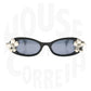 Chrome Flowers Sunglasses