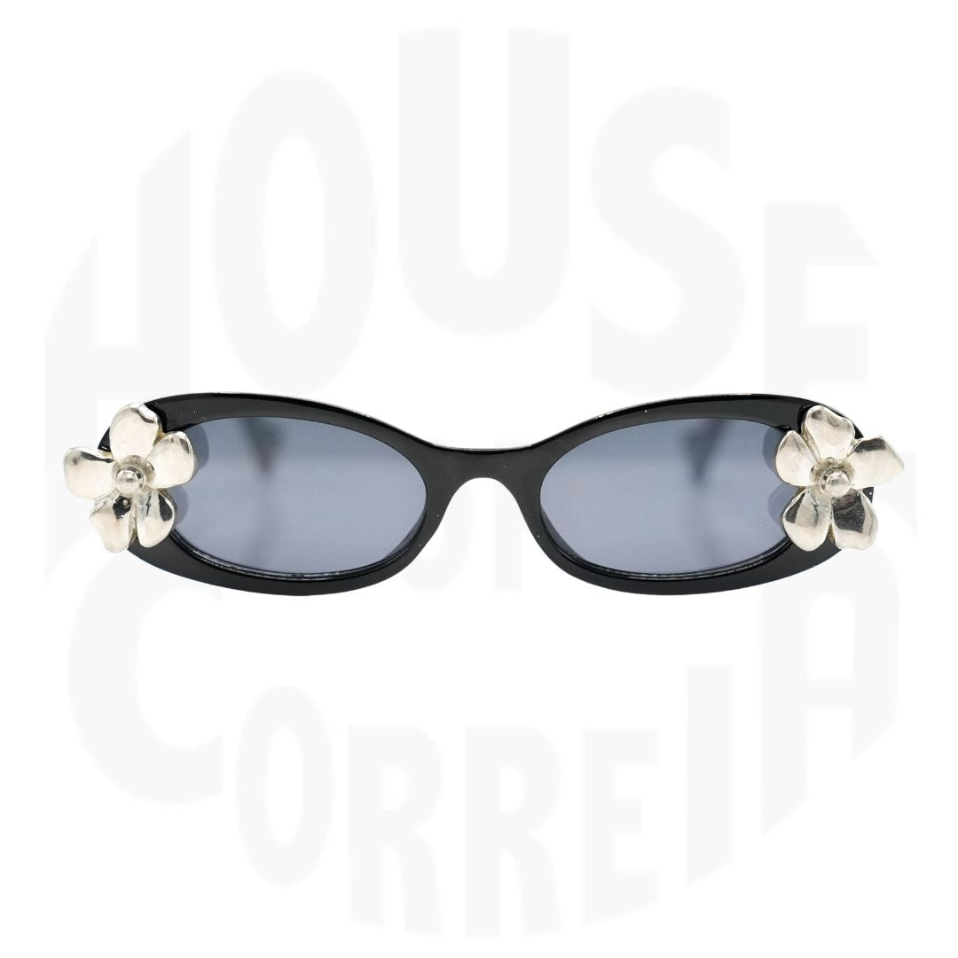 Chrome Flowers Sunglasses