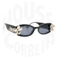 Chrome Flowers Sunglasses