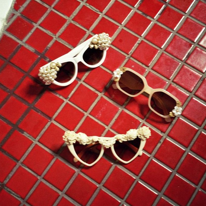 Cream Dream Bridal Sunglasses
