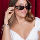 Chrome Flowers Sunglasses