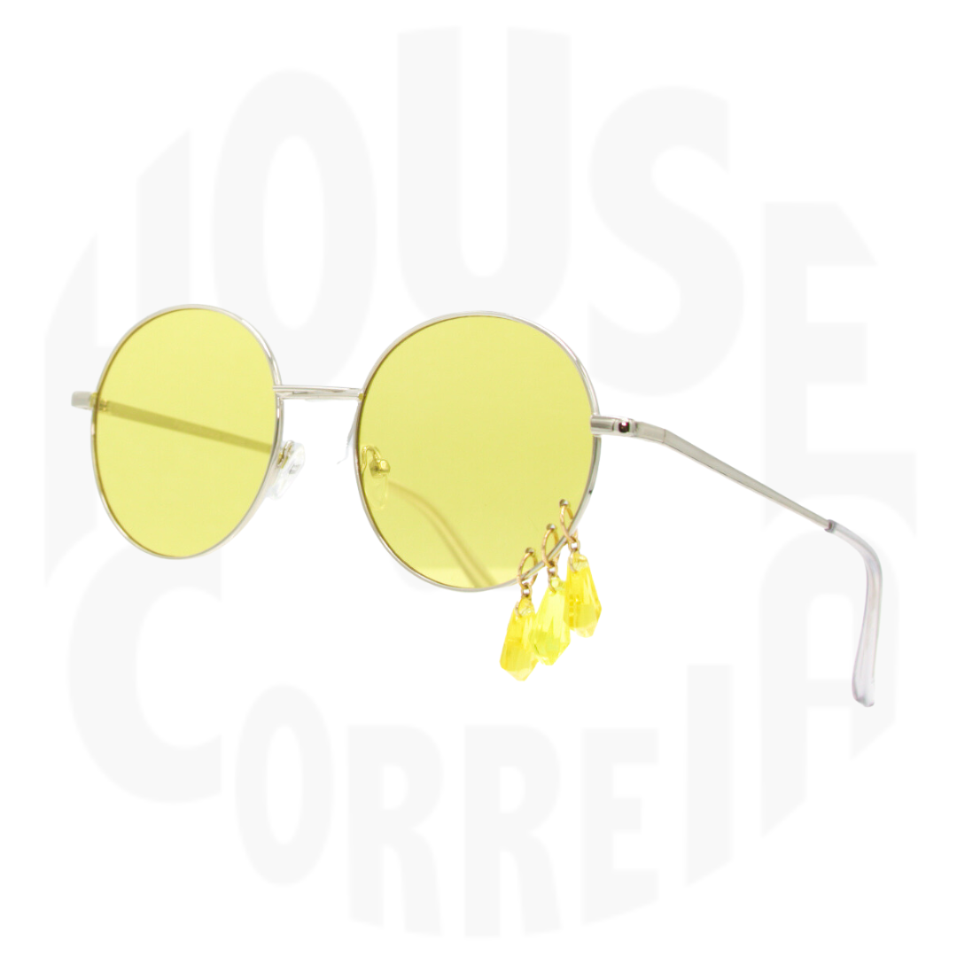 Yellow Drip Sunglasses