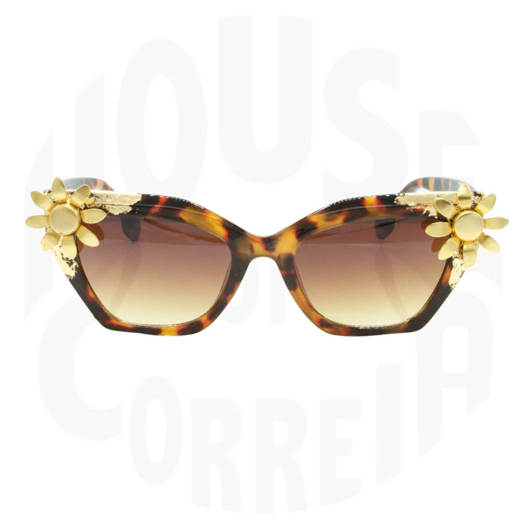 Golden Flower Sunglasses – House of Correia - Main Image
