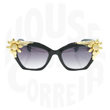 Golden Flower Sunglasses